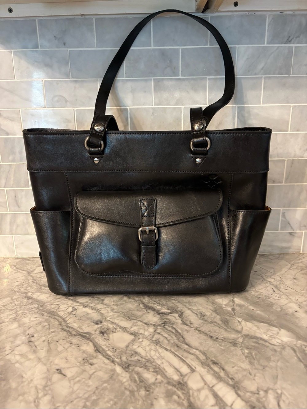 Patricia Nash Bolsena tote, black